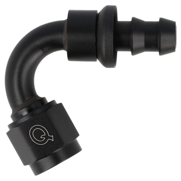 Hose Adapter Push-On 120 Deg AN12