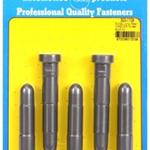 ARP 2.750 Thread Length – 3.50 UHL – 1.550 Knurl Length NASCAR Wheel Stud Kit (pack Of 5)