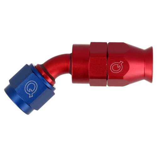 Hose Adapter PTFE 45 Deg AN6