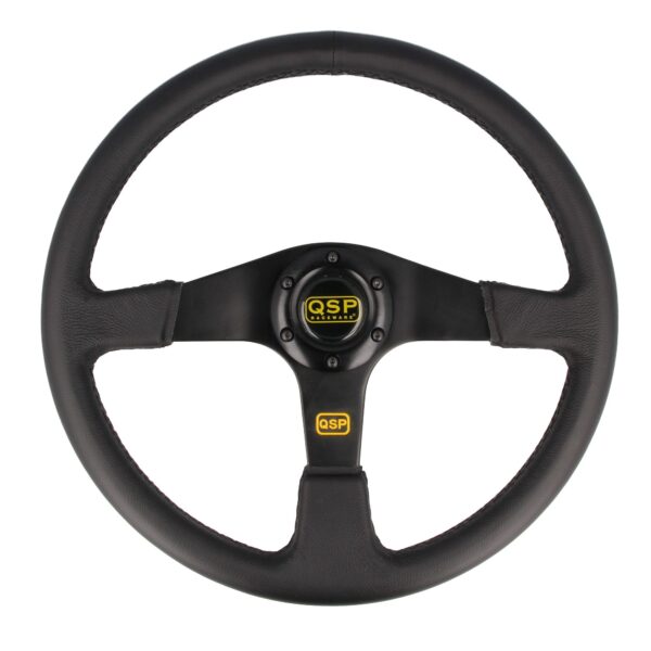 Sports Steering Wheel Leather - 380 Mm - Flat