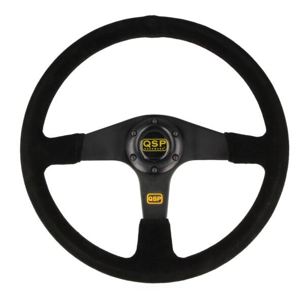 Sports Steering Wheel Suede - 380 Mm - Flat