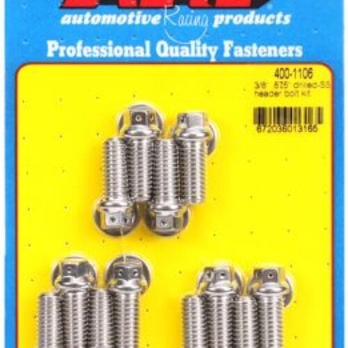 “3/8″” X .875 Drilled SS Header Bolt Kit”