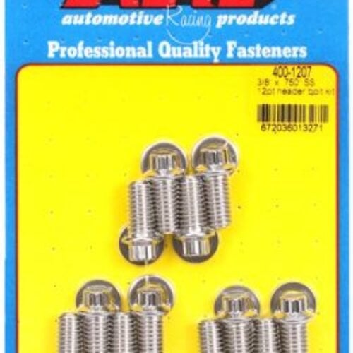 ARP 3/8 X .750 SS 12pt Header Bolt Kit