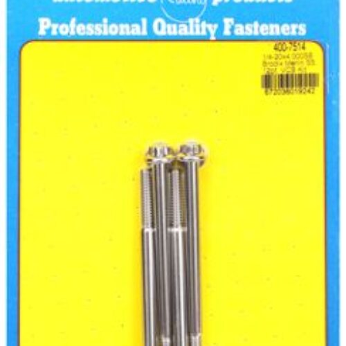 Merlin Block. Brodix Head SB 12pt Valve Cover Bolt Kit