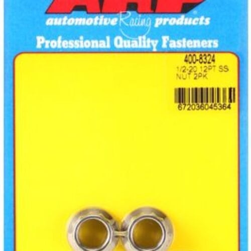 ARP 1/2-20 SS 12pt Nut Kit
