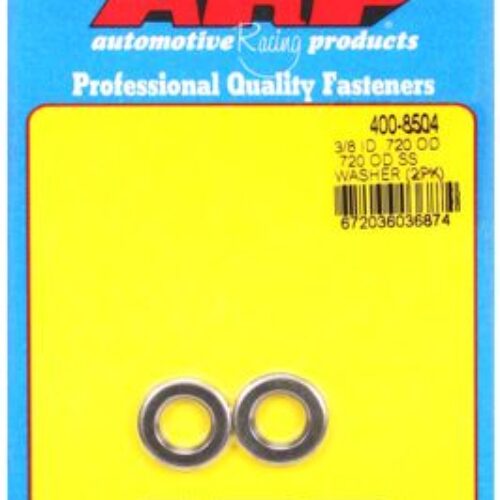 “3/8″ID .720″OD .120″TH SS Washers (2pcs)