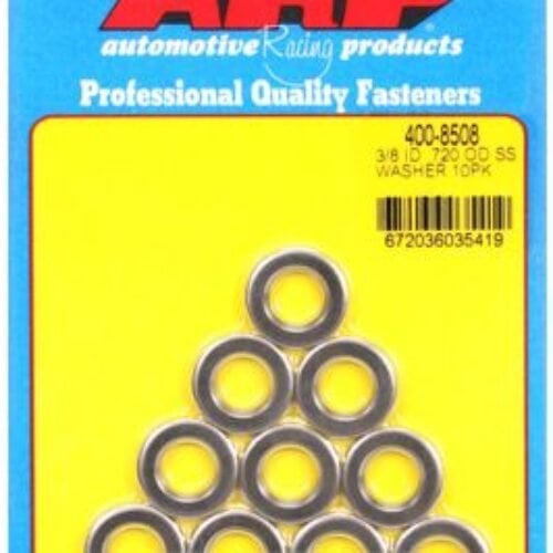 ARP 3/8in ID .720 OD SS Washer (10/Pkg)