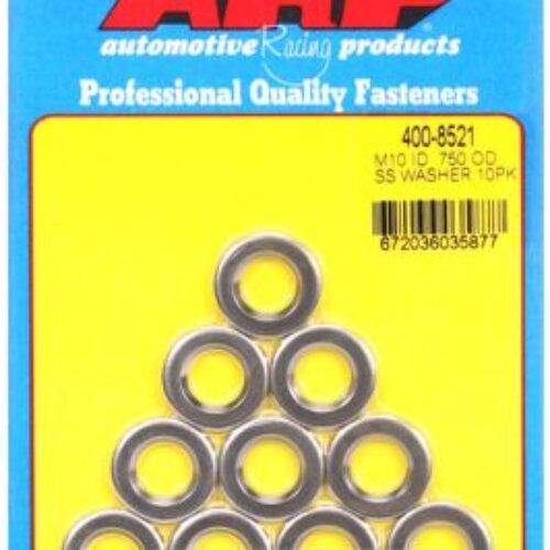 ARP M10ID .750OD SS Chamfer Washers