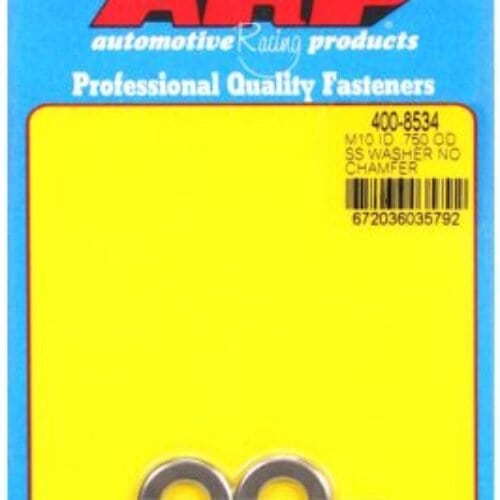 “M10ID .750″OD .120″TH SS No Chamfer Washers (2pcs)
