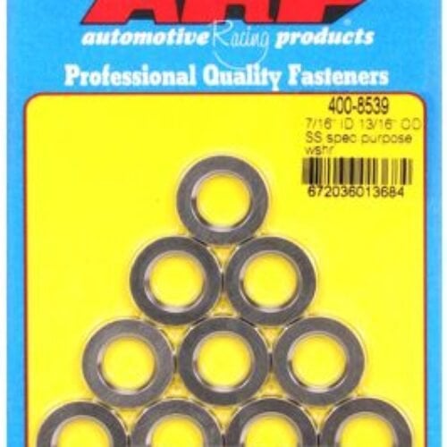 ARP 7/16in ID 13/16in OD SS Washers (10/Pkg)