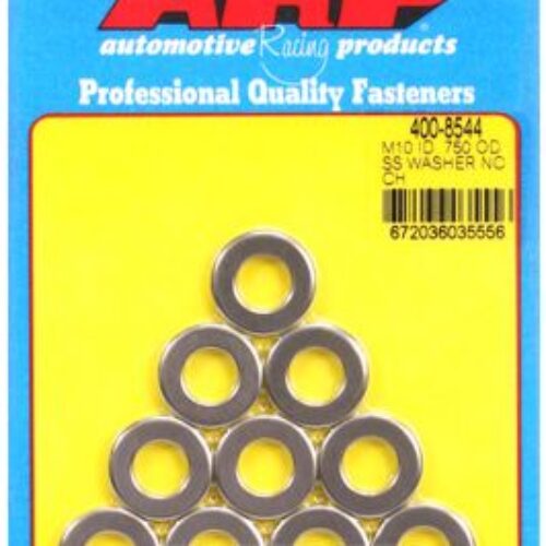 ARP M10 ID .750 OD SS No Chamfer Washers 10/Pkg