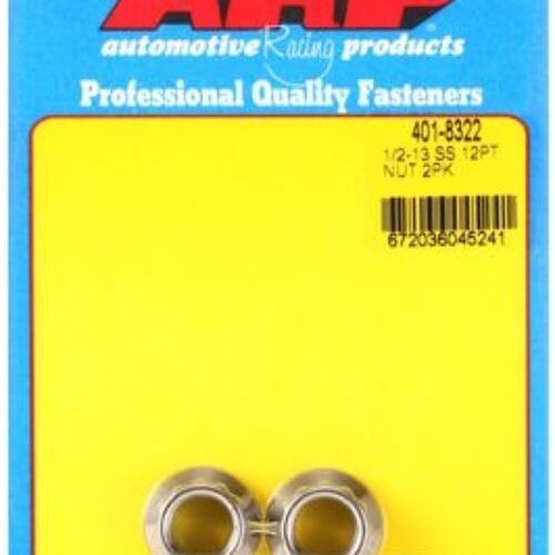 ARP 1/2-13 SS 12pt Nut Kit