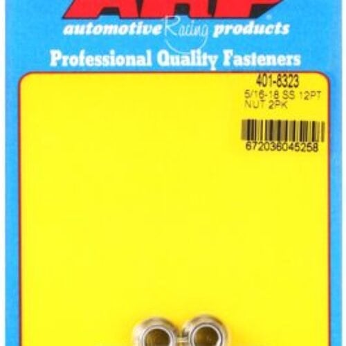 ARP 5/16-18 SS 12pt Nut Kit