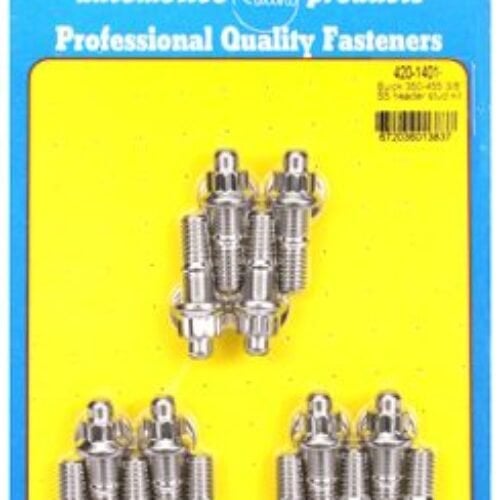 “buick 350-455 3/8″” SS Header Stud Kit”