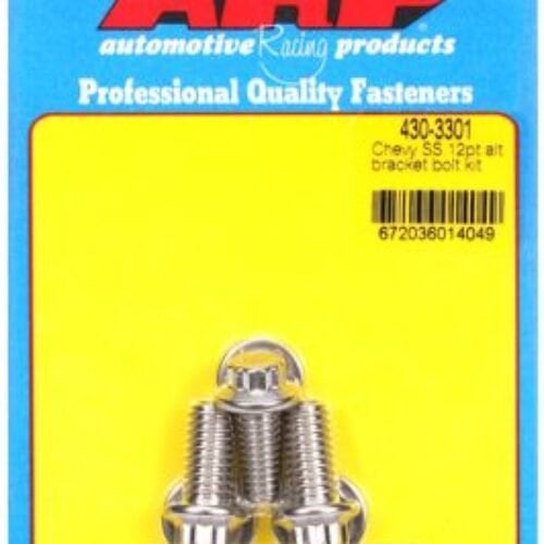 ARP Chevy SS 12pt Alternator Bracket Bolt Kit