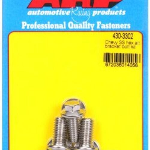 ARP Chevy SS Hex Alternator Bracket Bolt Kit
