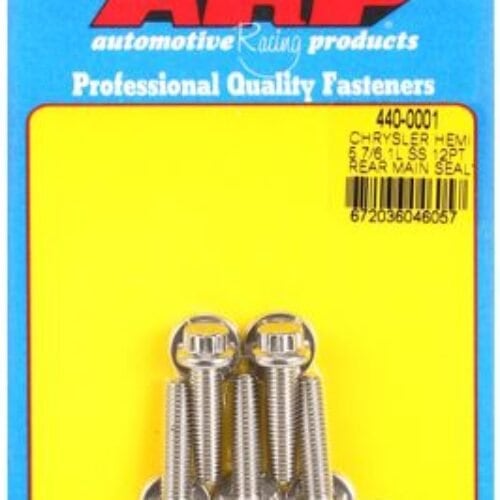 ARP Chrysler Hemi 5.7/6.1L SS 12pt Rear Main Seal Plate Bolt Kit