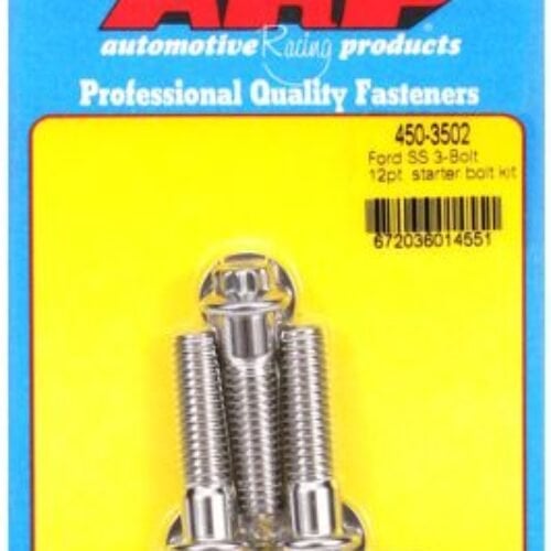 ARP Ford SS 3-Bolt 12pt Starter Bolt Kit
