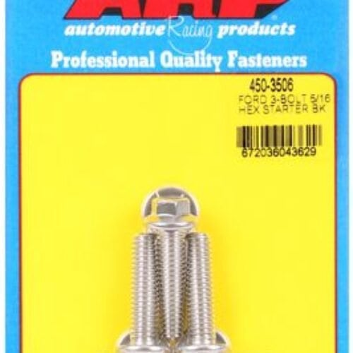 ARP Ford SS 3-Bolt 5/16in Hex Starter Bolt Kit