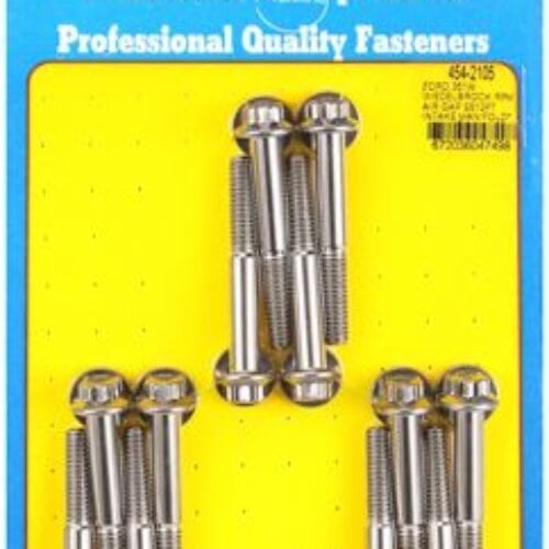 ARP Ford 351W W/Edelbrock RPM Air Gap 12pt Intake Manfld Blt