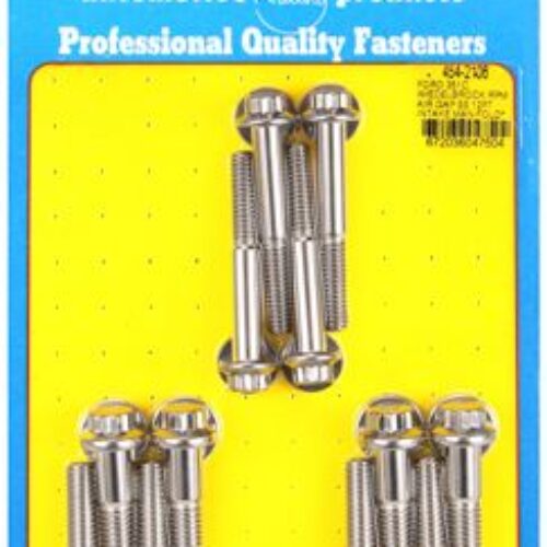 ARP Ford 351C W/Edelbrock RPM Air Gap 12pt Intake Manfld Blt