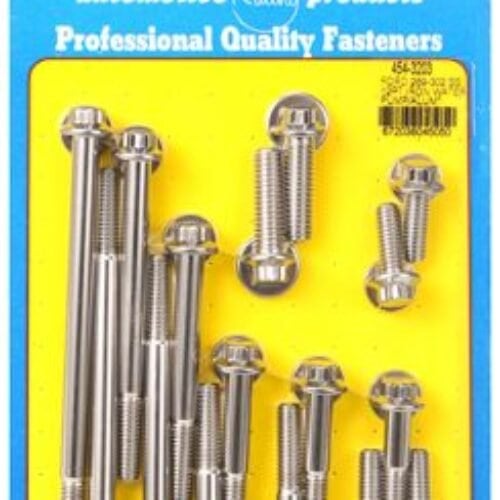ARP Ford 289-302 SS 12pt Iron Water Pump And Front Cover Bolt Kit