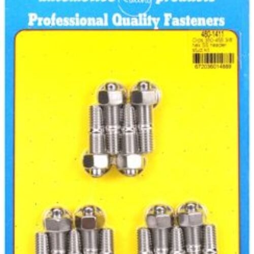 Oldsmobile 350-455 3/8″” Hex SS Header Stud Kit”