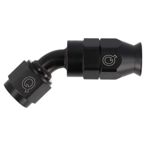 Hose Adapter PTFE 45 Deg AN8