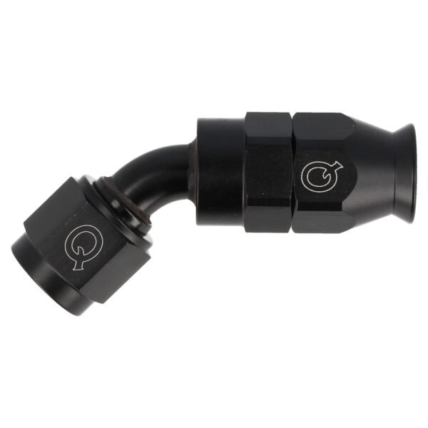 Hose Adapter PTFE 45 Deg AN8
