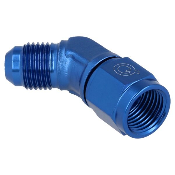 Adapter Rotatable Female / Male 45 Deg AN8