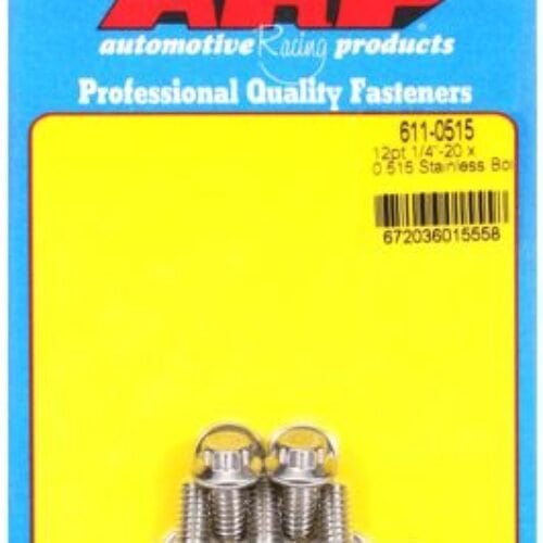 ARP 1/4-20 X 0.515 12pt SS Bolts