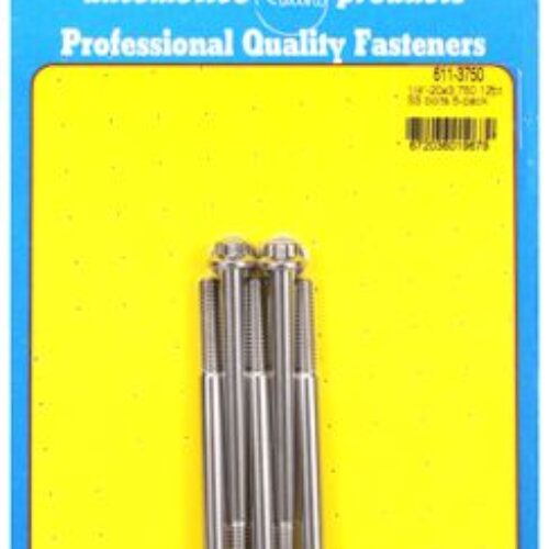 “1/4″”-20 X 3.750 12pt SS Bolts” (5pcs)