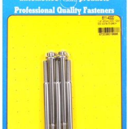 “1/4″”-20 X 4.000 12pt SS Bolts” (5pcs)