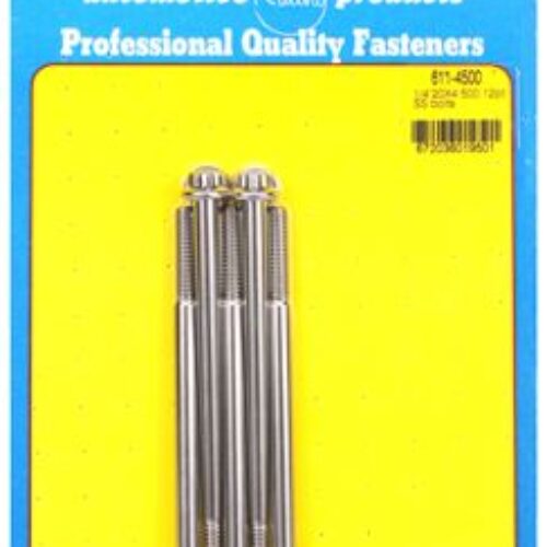 ARP 1/4-20 X 4.500 12pt Stainless Steel Bolts (set Of 5)