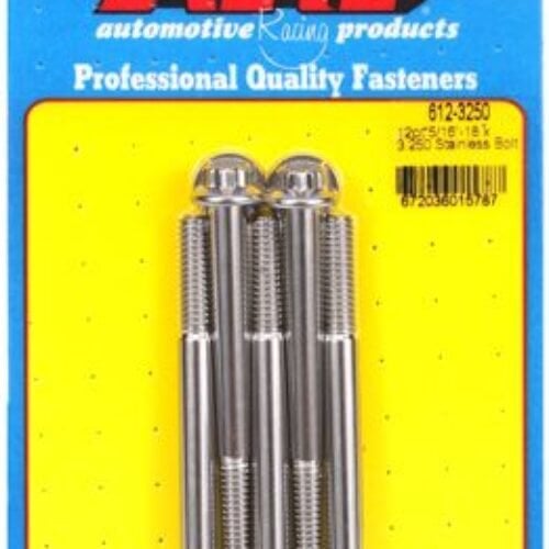 “5/16″”-18 X 3.250 12pt SS Bolts” (5pcs)