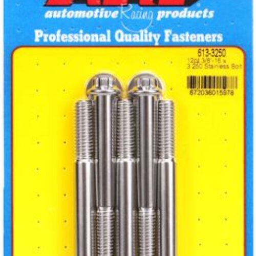 “3/8″”-16 X 3.250 12pt SS Bolts” (5pcs)