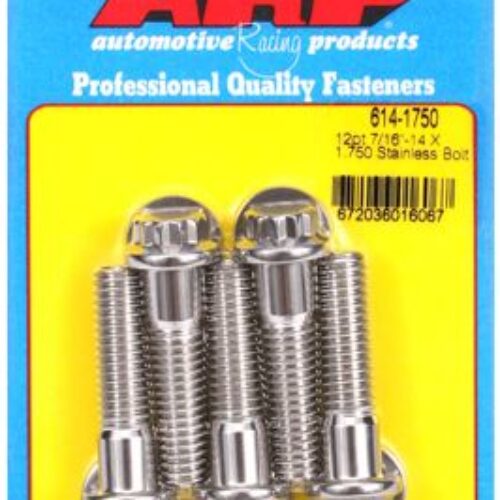 “7/16″”-14 X 1.750 12pt 1/2 Wrenching SS Bolts” (5pcs)