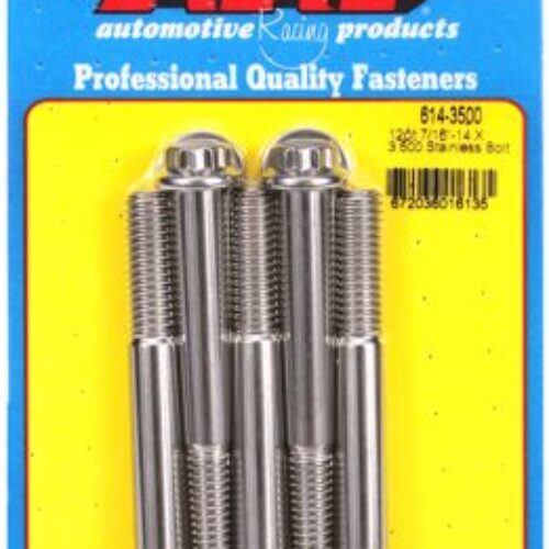 “7/16″”-14 X 3.500 12pt 1/2 Wrenching SS Bolts” (5pcs)