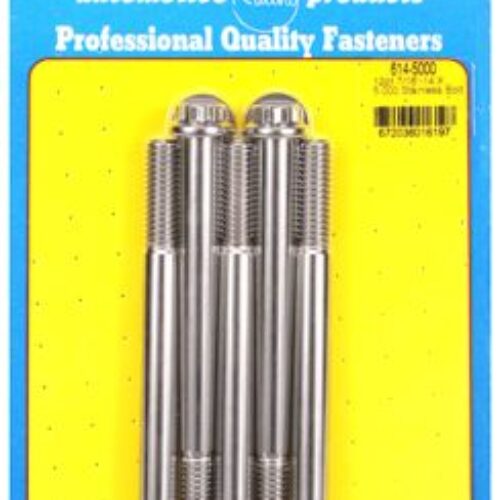 “7/16″”-14 X 5.000 12pt 1/2 Wrenching SS Bolts” (5pcs)