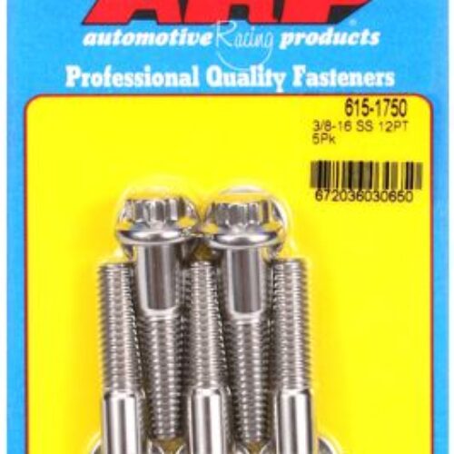 “3/8″”-16 X 1.750 12pt 7/16 Wrenching SS Bolts” (5pcs)