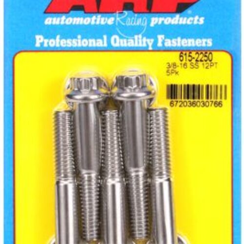 “3/8″”-16 X 2.250 12pt 7/16 Wrenching SS Bolts” (5pcs)