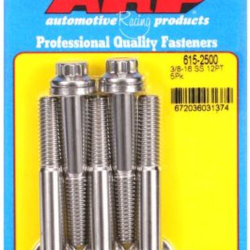 “3/8″”-16 X 2.500 12pt 7/16 Wrenching SS Bolts” (5pcs)