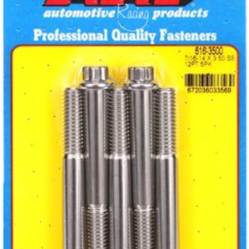 “7/16″”-14 X 3.500 12pt SS Bolts” (5pcs)