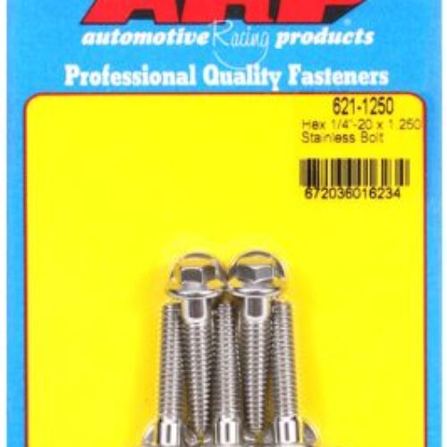 “1/4″”-20 X 1.250 Hex SS Bolts” (5pcs)
