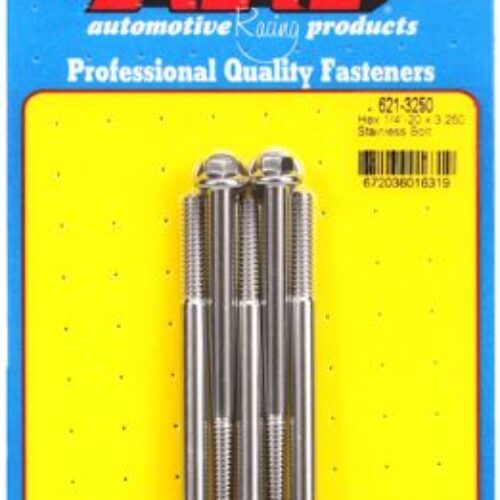 “1/4″”-20 X 3.250 Hex SS Bolts” (5pcs)