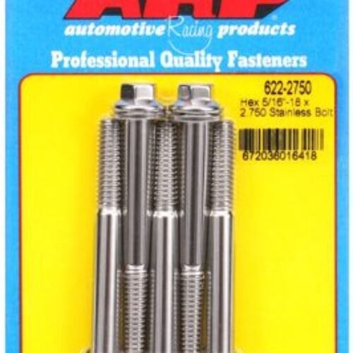“5/16″”-18 X 2.750 Hex SS Bolts”