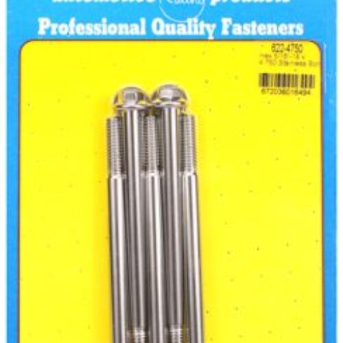 ARP 5/16-18 X 4.750 Hex SS Polished Bolts (pack Of 5)
