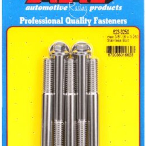 “3/8″”-16 X 3.250 Hex SS Bolts” (5pcs)