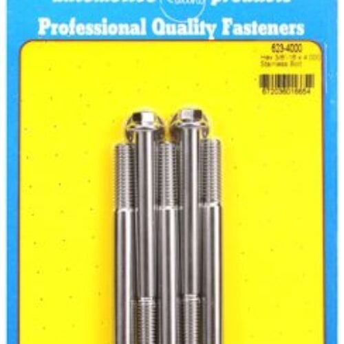 “3/8″”-16 X 4.000 Hex SS Bolts” (5pcs)