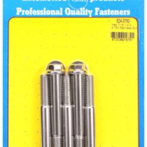 “7/16″”-14 X 3.750 Hex 1/2 Wrenching SS Bolts” (5pcs)